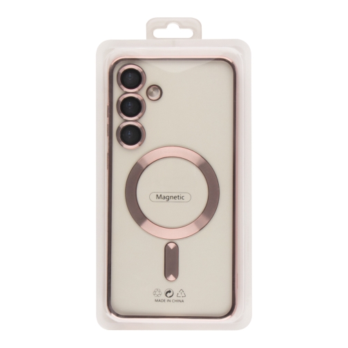 Купити Чехол TPU Metallic Full Camera with Magsafe для Samsung Galaxy S25 5G (S931), 7