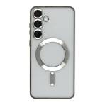 Купити Чехол TPU Metallic Full Camera with Magsafe для Samsung Galaxy S25 5G (S931), 15