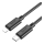Купить USB Hoco X88 Gratified PD27W Type-C to Lightning 2m Черный