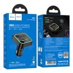 Купити FM-трансмітер Hoco E85 PD20W+QC3.0 18W Total 38W, 2
