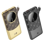 Купити Універсальна Мобільна Батарея Power Bank Hoco Q29 Nobility 22.5W+PD20W with cable(iP) 10000mAh