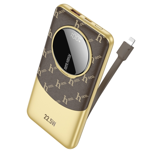 Купити Універсальна Мобільна Батарея Power Bank Hoco Q29 Nobility 22.5W+PD20W with cable(iP) 10000mAh, 4