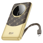 Купити Універсальна Мобільна Батарея Power Bank Hoco Q29 Nobility 22.5W+PD20W with cable(iP) 10000mAh, 5