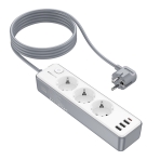 Купити Мережевий Подовжувач Borofone BAC9 (PD20W/1C3A)(EU)(L=2M), 4