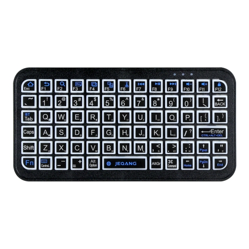 Купить Клавиатура беспроводная JEQANG JB-512 bluetooth (RGB) mini keyboard, 3