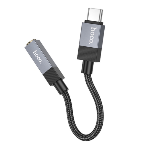 Купить Aux Hoco UPA32C Type-C (Male) to Aux 3.5mm (Female) 15cm, 3