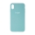 Купить Чехол Silicone Case Full Size (AA) для iPhone Xs Max 64.Light Cyan