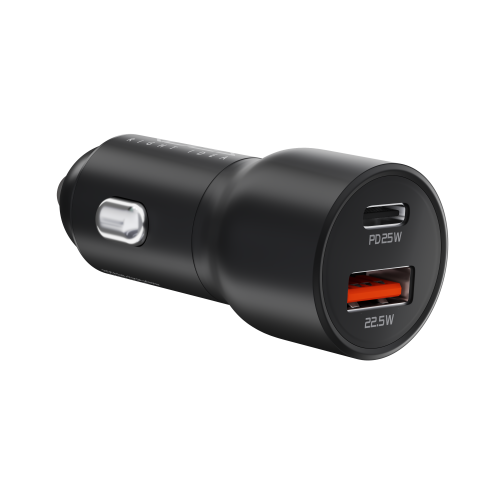 Купити Автомобільний Зарядний Пристрій Ridea RCC-47110 QPow Pro 1USB/1USB-C PD/QC 47.5W, 2