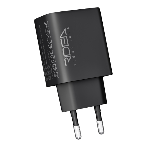 Купити Мережевий Зарядний Пристрій Ridea RW-36120 Turbo Pro 2USB-C QC/PD 36W, 3