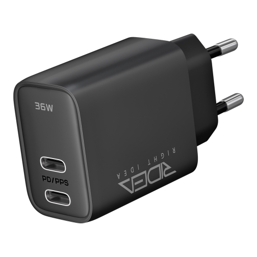 Купити Мережевий Зарядний Пристрій Ridea RW-36120 Turbo Pro 2USB-C QC/PD 36W, 4