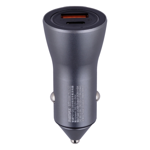 Купить Авто Зарядное Устройство Remax RCC107 36w PD+QC, 4