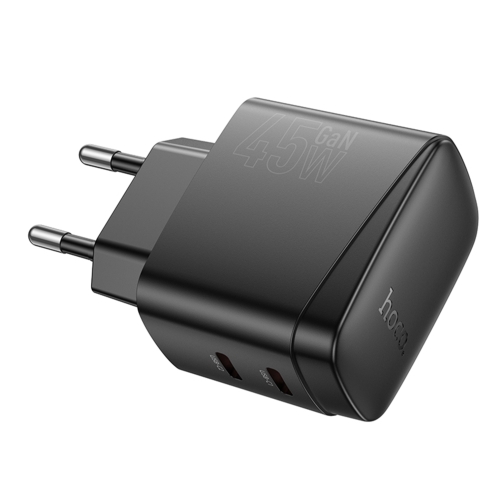 Купить Сетевое Зарядное Устройство Hoco CS62A 2USB-C PD/QC 45W GAN, 4