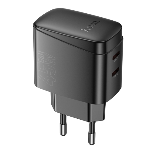 Купить Сетевое Зарядное Устройство Hoco CS62A 2USB-C PD/QC 45W GAN, 5