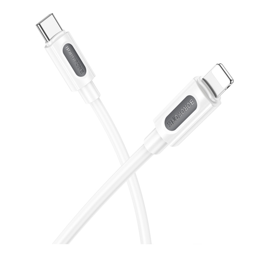 Купити Кабель USB Borofone BX114 Silicone Type-C to Lightning PD27W, 5