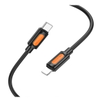 Купити Кабель USB Borofone BX114 Silicone Type-C to Lightning PD27W, 6