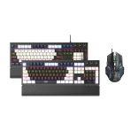 Купити Клавіатура і Миша XO KB-06 mixed color luminous mechanical