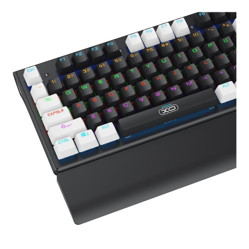 Купити Клавіатура і Миша XO KB-06 mixed color luminous mechanical, 7