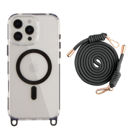 Купити Чохол TPU+PC LanyardCase with MagSafe для iPhone 16 Pro Max, 12