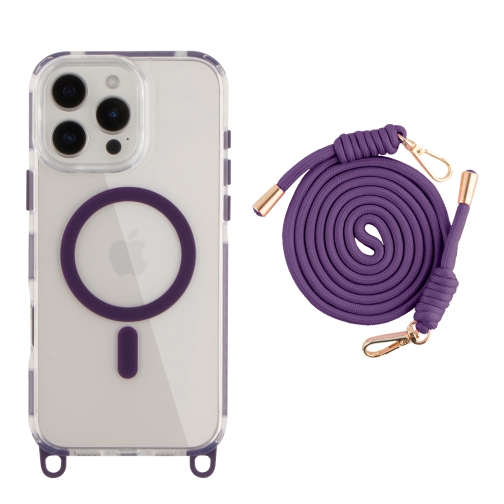 Купити Чохол TPU+PC LanyardCase with MagSafe для iPhone 16 Pro Max, 13