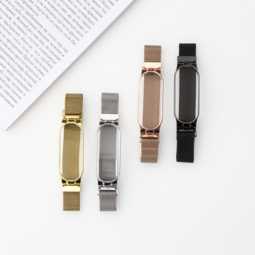 Купить Ремешок для Xiaomi Mi Band 5/6 Milanese Loop, 9