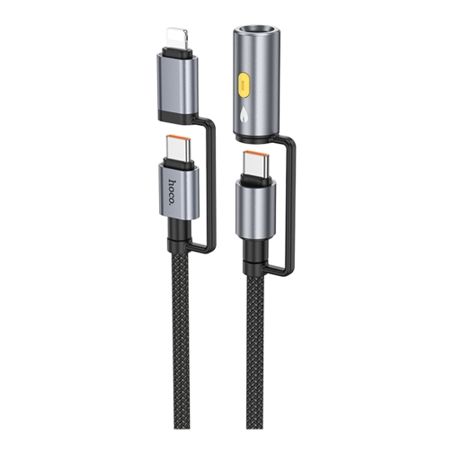 Купить USB Hoco U138 USB-C/iP to USB-C/Cigarette Lighter 1.2m