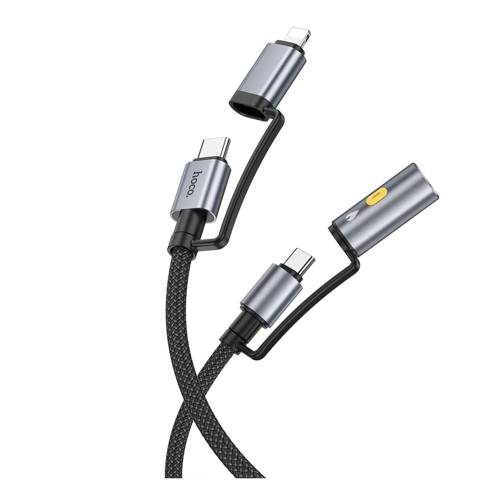 Купить USB Hoco U138 USB-C/iP to USB-C/Cigarette Lighter 1.2m, 4