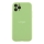 Купить Чехол Silicone Case Full Size with Frame для iPhone 11 Pro Max 01.Mint