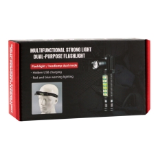 Купити Ліхтар Тактичний D55 LED Red and Blue