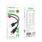 Купить USB Borofone BX110 Micro 2.4A, 3