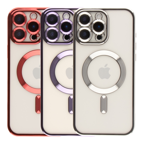 Купити Чохол TPU Metallic Full Camera with Magsafe для iPhone 16 Pro Max