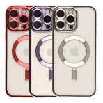Купити Чохол TPU Metallic Full Camera with Magsafe для iPhone 16 Pro Max