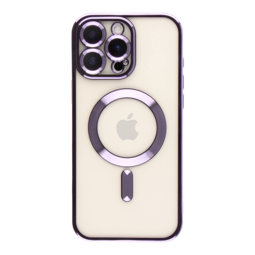 Купити Чохол TPU Metallic Full Camera with Magsafe для iPhone 16 Pro Max, 14
