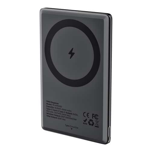 Купити Магнітна Універсальна Мобільна Батарея Yoki elegance 15W 5000 mAh, 11