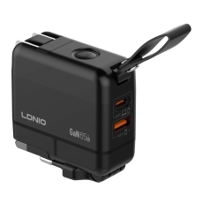 Купити Мережевий Зарядний Пристрій LDNIO Q2618 GAN 65W+Type-C to Type-C Купити Мережевий Зарядний Пристрій LDNIO Q2618 GAN 65W+Type-C to Type-C