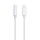Купити Кабель Aux Cable GL032 7G Lightning to 3.5 Jack/Bluetooth version/No Logo Сірий