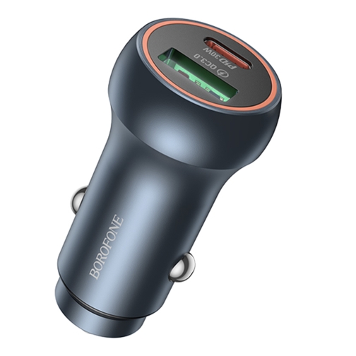 Купити Автомобільний Зарядний Пристрій Borofone BZ32B 1USB/1USB-C QC/PD48W