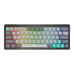 Купити Клавіатура Ігрова бездротова Fantech PRO63 MK912 (Wired, BT, 2.4Ghz) Red Switch