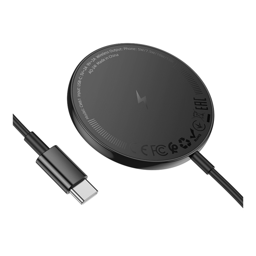 Купити Бездротовий Зарядний Пристрій Hoco CW61 Magnetic 15W LED Display, 7
