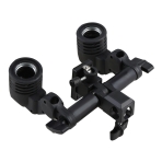 Купити Тримач SHL-002 2-х ламп з патронами E27 та отвором для фото-парасольки, 4