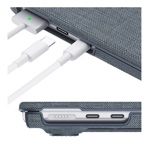 Купить Накладка PC+Fabric AMO-TRI for MacBook Air 15" 2025/2024/2023 (M4/M3 A3114/M2 A2941), 7