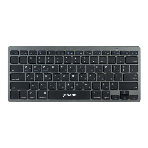 Купить Клавиатура беспроводная JEQANG JB-320 bluetooth, battery, 3