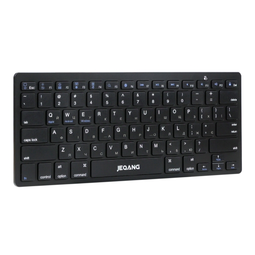 Купить Клавиатура беспроводная JEQANG JB-320 bluetooth, battery, 4