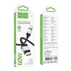 Купити Кабель USB Hoco X110 Type-C to Type-C 60W, 2
