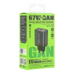 Купить Сетевое Зарядное Устройство Remax U2-AC67W Gan, 2