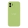 Купити Чохол Silicone Case Full Size with Frame для iPhone 12 01.Mint