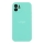 Купити Чохол Silicone Case Full Size with Frame для iPhone 12 21.Sea Blue