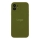 Купити Чохол Silicone Case Full Size with Frame для iPhone 12 45.Army Green