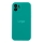 Купити Чохол Silicone Case Full Size with Frame для iPhone 12 55.Pine Green