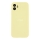 Купити Чохол Silicone Case Full Size with Frame для iPhone 12 60.Crem Yellow