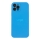 Купить Чехол Silicone Case Full Size with Frame для iPhone 12 Pro Max 03.Royal Blue